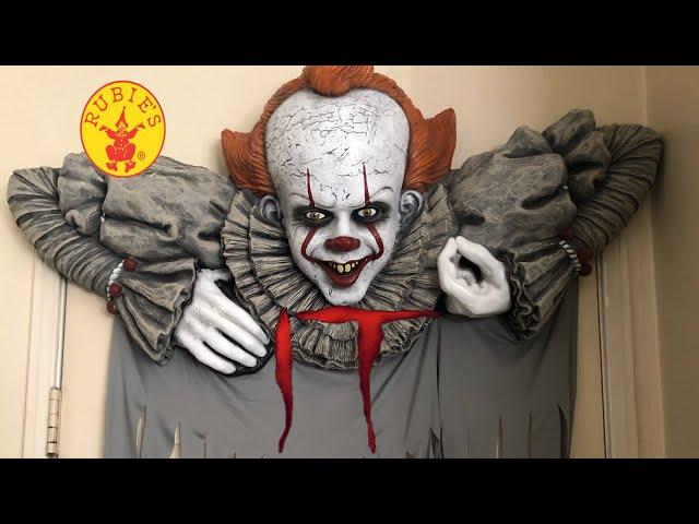 The Best Door Decoration!! Rubies Costume: IT Movie Pennywise the clown Door Topper review