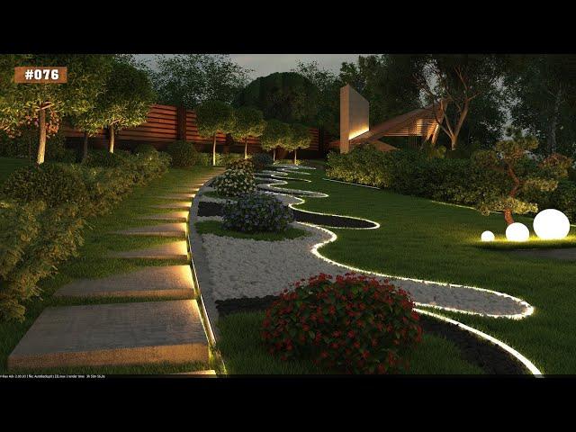 Backyard Lighting Ideas 2023| Outdoor Lighting| Backyard Garden Landscape Lighting