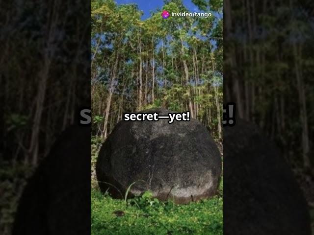 Secret of the stone spheres of Costa Rica #shorts