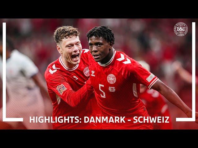 Nations League Highlights 𝕀 Danmark - Schweiz 2-0