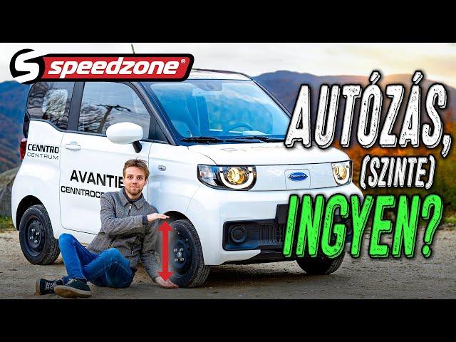 Cenntro Avantier C: Autózás, (szinte) ingyen? - Speedzone teszt