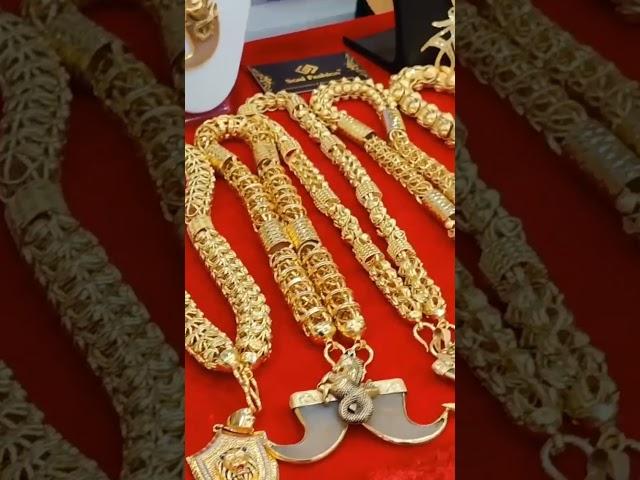 GOLD CHAIN WITH PENDANT//GOLD// 50 gm