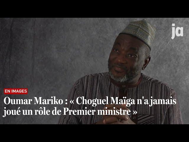 Oumar Mariko : « Choguel Maïga n'a jamais joué un rôle de Premier ministre »