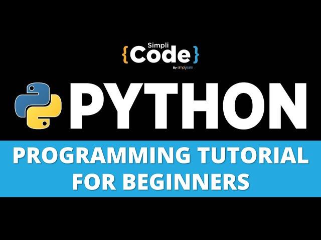 Python Programming Tutorial for Beginners | Basics of Python Programming | SimpliCode