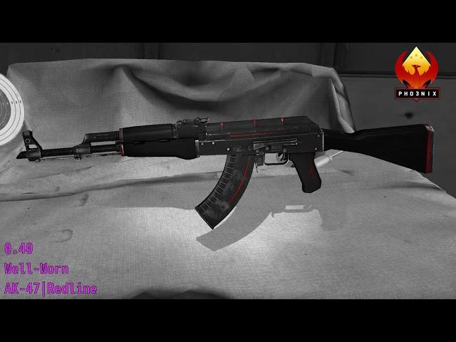 AK-47 Красная линия | Износ Скина | #CSGO