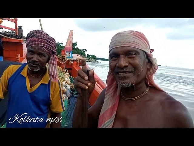 Fisherman’s life In Diamond Harbour In West Bengal | Diamond Harbour Fish Market | Boat | Hilsa