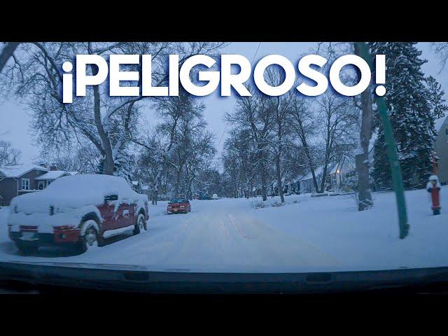 ¡Conduciendo en la NIEVE por PRIMERA VEZ!