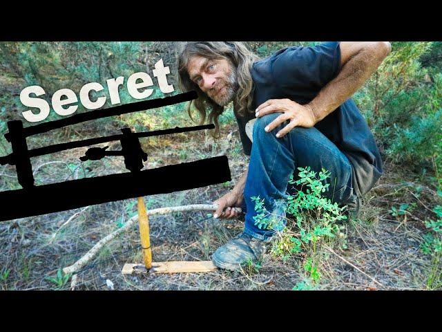 Secret Bushcraft Bow Drill Friction Fire Day 25 & 26 Of 30 Day Survival Challenge Canadian Rockies