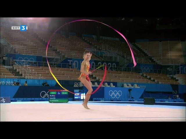 Anastasiia Salos - Ribbon Qualifications - Tokyo 2020 Olympic Games (HD)