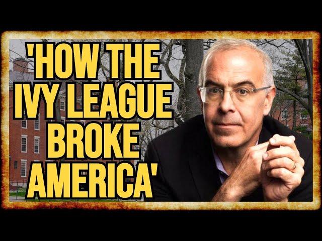 David Brooks ADMITS College System RIGS SOCIETY For Elites