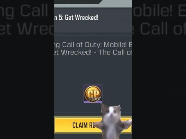 CODM GAVE ME 32000 CP FOR FREE #codm #gaming #callofdutymobile