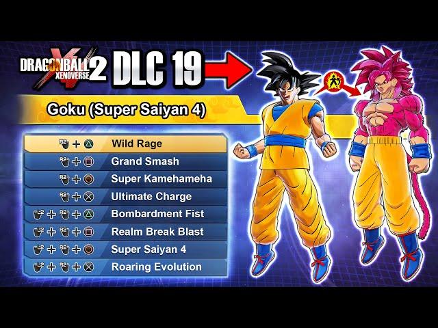 (DLC 19) NEW DAIMA SSJ4 GOKU MOVESET + SKILLS! - Dragon Ball Xenoverse 2 - Daima Pack Speculation