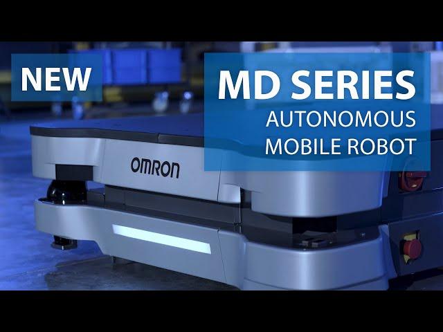 OMRON’S MD Series Mobile Robots: For Medium-Duty Materials Transportation