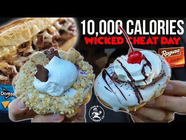 10,000 Calories Of Wickedness | Wicked Cheat Day #59