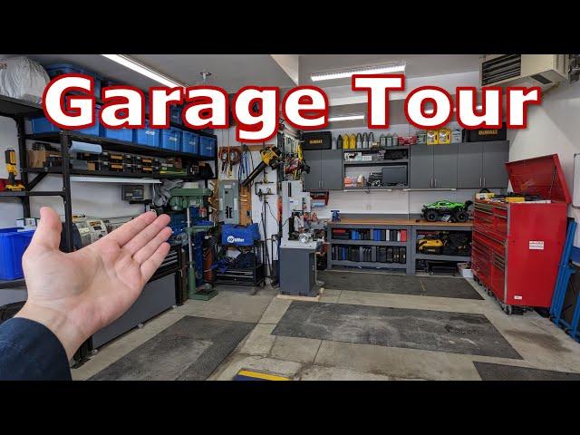 Making the Most of a Small Garage - It's Shop Tour Time!