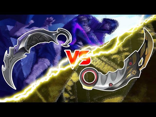 Reaver Karambit VS Champions Karambit | VALORANT Knife Skins Comparison