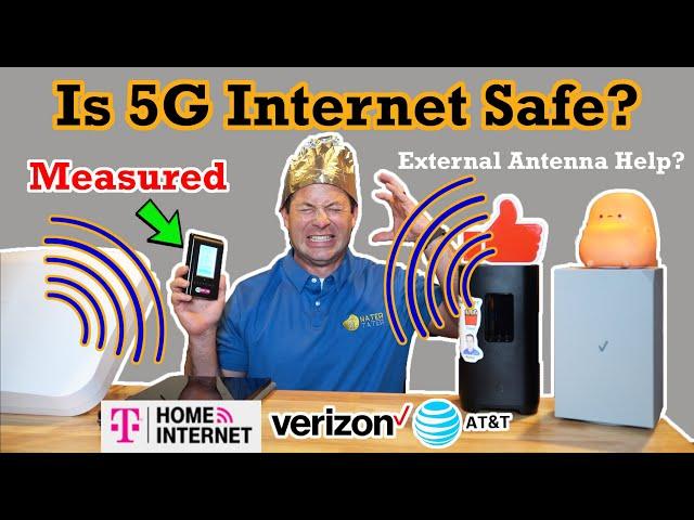  Is 5G Home Internet Safe In Your House? RF Radiation Tested - AT&T Verizon T-Mobile