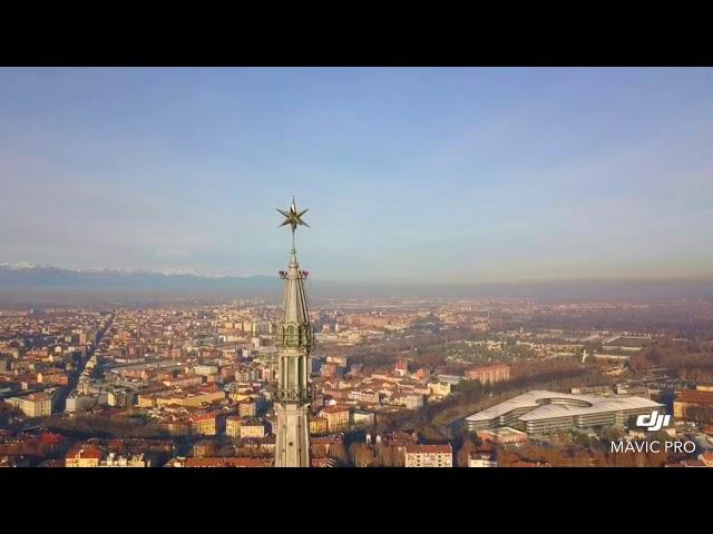 The Mole Antonelliana is the landmark building of the city of Turin (Torino)