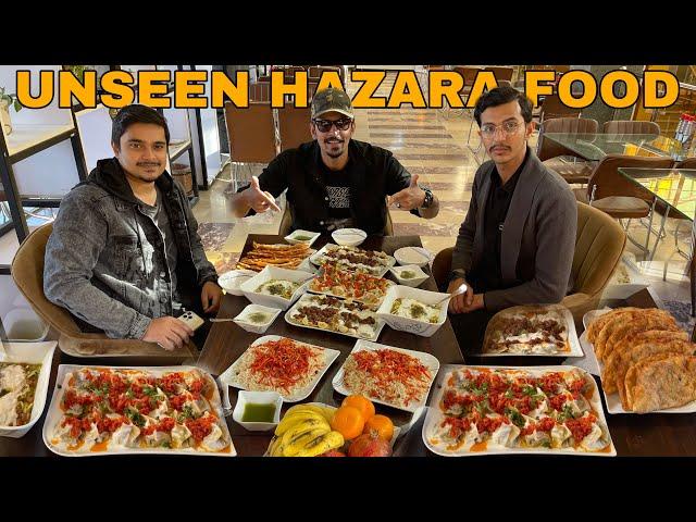 UNSEEN STREET FOOD OF HAZARA COMMUNITY - Ashaq, Manto & Namkeen Mutton Karahi, Quetta Pakistan