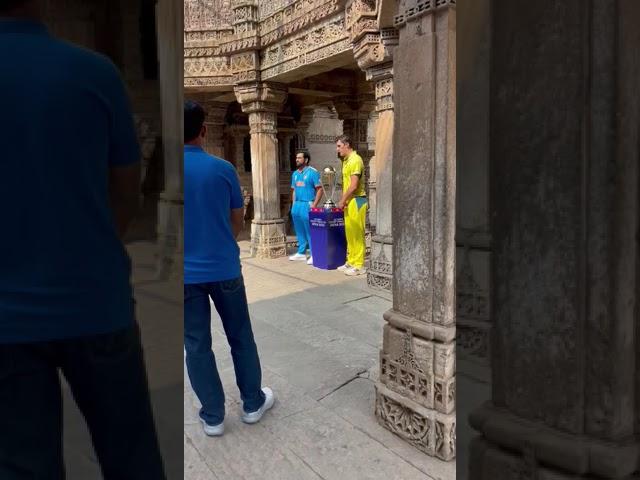 Captain's photoshoot at Adalaj Stepwell || India vs Australia world cup final || CWC 2023