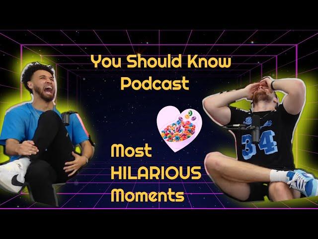 You Should Know Podcast Most HILARIOUS and STUPID Moments? PART 1 *Fruits Loops DEBATE!*