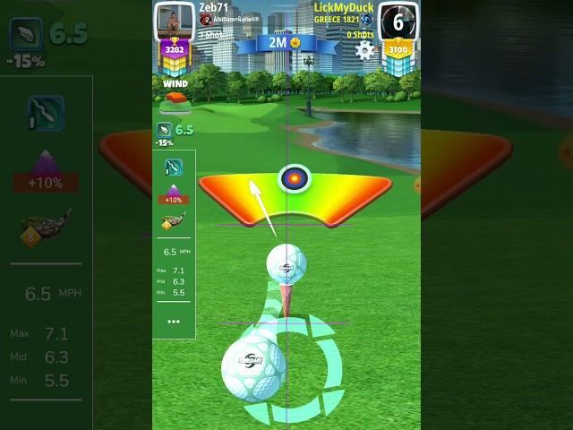 city park hole 5 nice eagle  BilltheGreek  golf clash