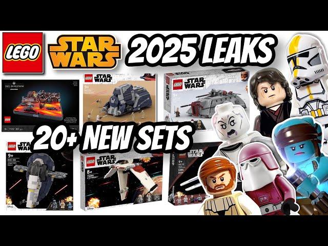 Lego Star Wars 2025 Leaks UPDATE Full Guide to 20+ New Sets!