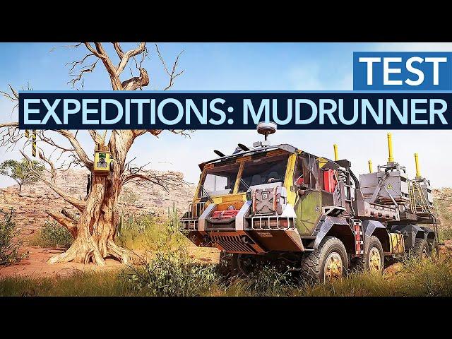 Expeditions: A Mudrunner Game geht neue Wege und versinkt dabei auch mal im Matsch! - Test / Review