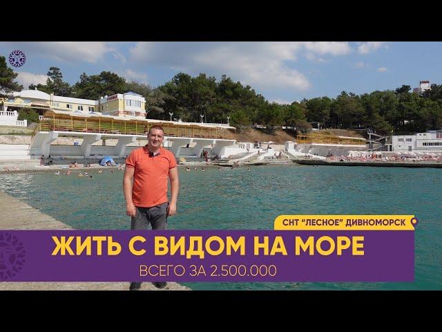 Купить ЗЕМЕЛЬНЫЙ УЧАСТОК в Геленджике с видом на море недорого. СНТ Лесное село Дивноморское.