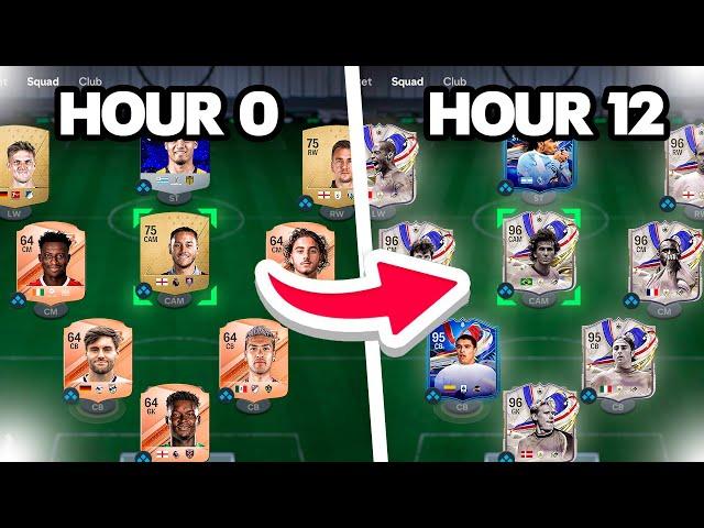 What's the Best Team you can make in 12 Hours of EA FC 24?