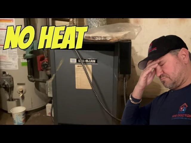 Weil McLain No Heat Emergency Service Call by Local Plumber Pipe Doctor