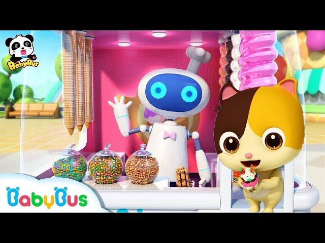 ไอติมของทีมี่และมีมี่ | มาช่วยดูแลคุณแม่แมวกันเถอะ | เพลงและการ์ตูน | เบบี้บัส | Kids Song | BabyBus