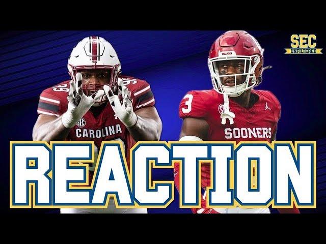 REACTION: South Carolina Football DOMINATES Oklahoma