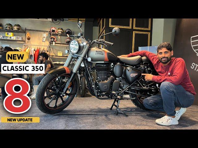 New Royal Enfield Classic 350 “2024 Model Launch” With 8 Update full Review