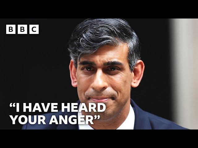 Rishi Sunak delivers farewell speech following UK General Election - BBC