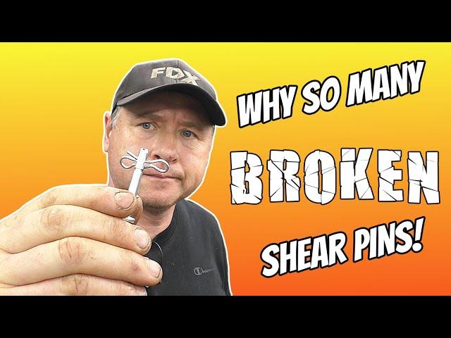 Why My Customers Broke So Many Shear Pins In Our Last Snow Storms & How To Avoid It!