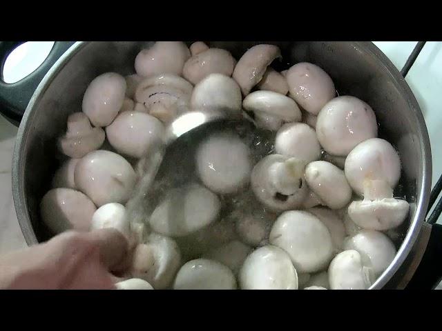 Маринованные шампиньоны,домашние