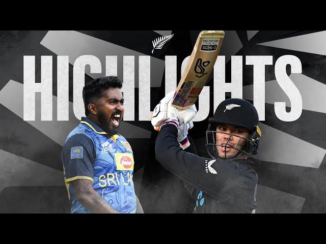 Fernando Brilliance and Chapman Fightback | New Zealand v Sri Lanka | 3rd ODI