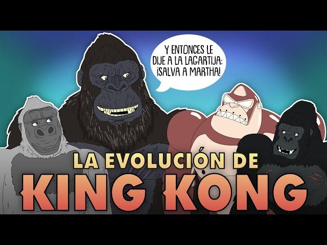 La Evolución de KING KONG (Animada)