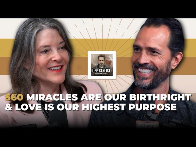 Marianne Williamson: Why Miracles Are Our Birthright & Love Is Our Highest Purpose |560| Luke Storey