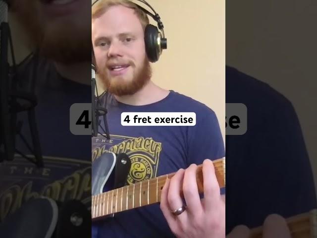 What is the 4 fret exercise?