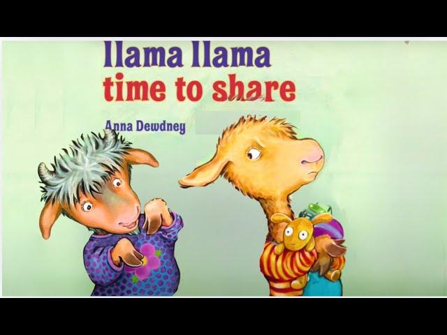 Llama Llama Time to Share  ( Animated Read Aloud) SEL