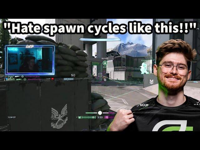 OpTic Lucid Gets Frustrated At Broken Halo Infinite Spawns!!