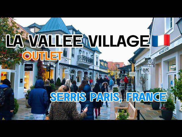 4K Exploring a France - Inspired Outlet | Charming Day in La Vallee Village Serris,France