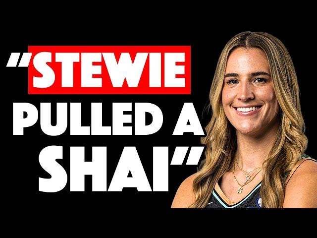 Sabrina Ionescu Talks About Breanna Stewart's FOUL BAITING & Fans Are MAD...