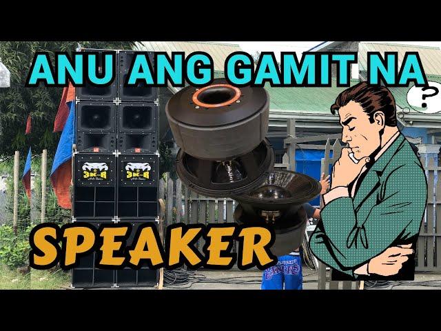 ANO ANG SPEAKER NA GAMIT NI 3KR? AT ANO ANG INUPGRADED NA STOCK PARTS NG SPEAKER?