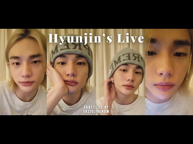 [ENG SUB] 231215 —— Stray Kids’ Hyunjin's Instagram Live