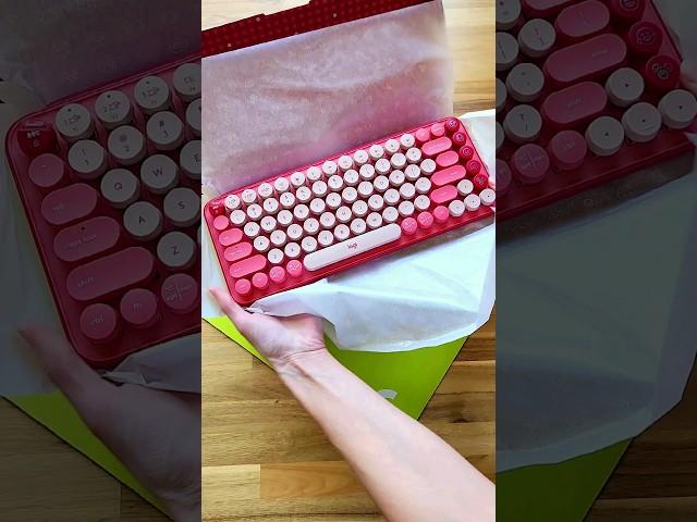 ASMR Unboxing Logitech POP Keyboard #asmr #unboxing #gaming #tech #Logitechpartner #gifted