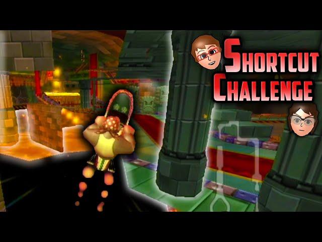 Mario Kart Wii - NMeade VS TWD98 Advanced Shortcut Challenge