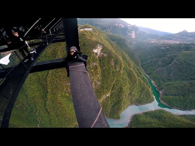 ROPE JUMP FROM WORLD HIGHEST BRIDGE! 465 meters!